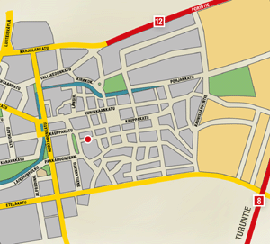 The map of Savila in Rauma